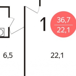 Аренда 1-комн квартиры на вторичном рынке ул Елецкая,  д. 7,  к. 1