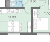 Продать Квартиры вторичка Ковалёво, Поперечная улица  1 к2 