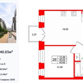 Продажа 1-комн квартиры в новостройке Кожевенная линия,  д. 1-3 литР