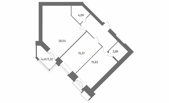 Продажа 2-комн квартиры на вторичном рынке Лиственная улица,  д. 20 к2 с1