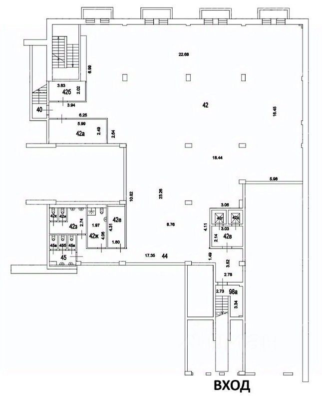 Аренда торгового помещения Щукинская улица,  д. 2