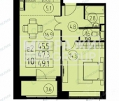 Продать Квартиры вторичка Королев г, Первомайский мкр, Комаровка мкр  47 к1 