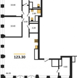 Продажа 3-комн квартиры на вторичном рынке Челюскина ул,  д. 10 с1