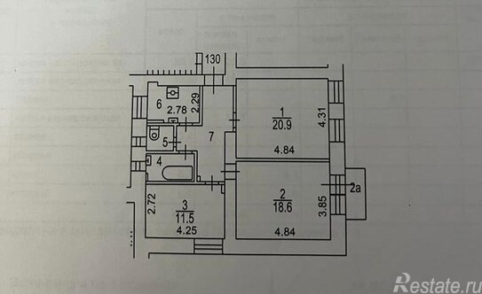 Продажа 3-комн квартиры на вторичном рынке Басманный тупик,  д. 10/12