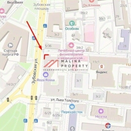 Аренда торгового помещения Зубовская улица,  д. 7