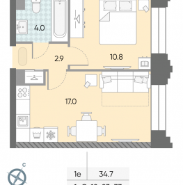 Продажа 1-комн квартиры в новостройке Автозаводская площадь, д.вл.23 Продажа 1-комн квартиры в новостройке Автозаводская площадь, д.вл.23