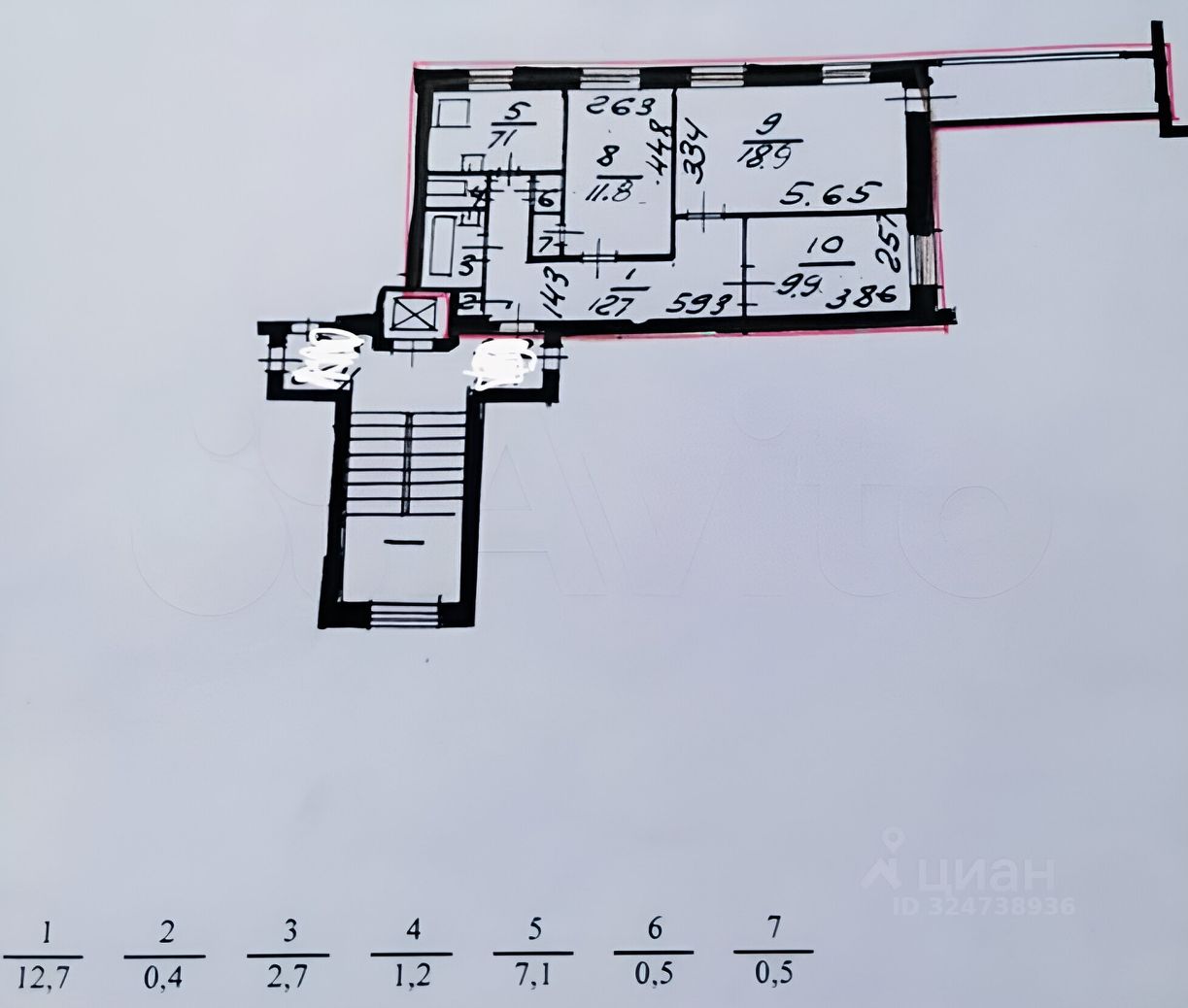 Продажа 3-комн квартиры на вторичном рынке Светлановский проспект, 47