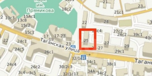 1-комн квартира Таганская улица,  д. 25