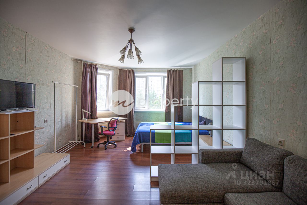 Аренда 1-комн квартиры на вторичном рынке улица Верхние Поля, 36К1