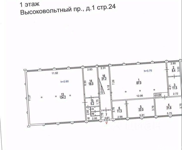 Продажа отдельного здания Высоковольтный проезд,  д. 1 с24