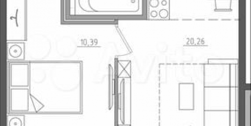 1-комн квартира Прилукская улица,  д. 28