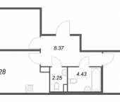 Продать Квартиры в новостройке Санкт-Петербург г., Курская ул.   1
