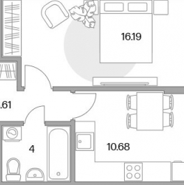 Продажа 1-комн квартиры на вторичном рынке Болтино д,  д. 6