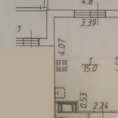 Студия улица Русановская, 24