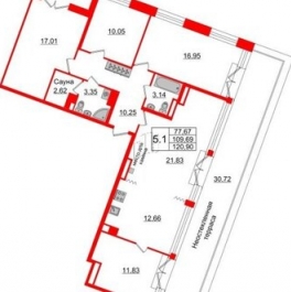 Продажа 4-комн квартиры на вторичном рынке Уральская ул,  д. 23,  к. 3