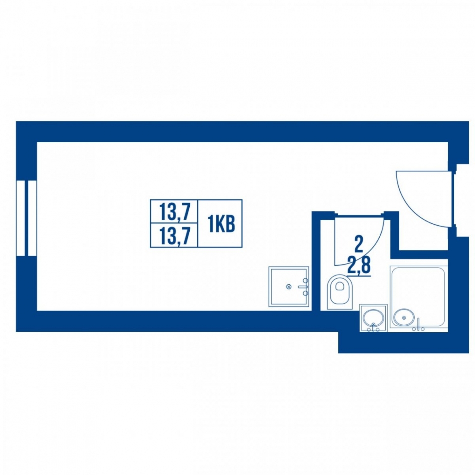 Продажа студии Приморский просп.,  д. 6