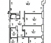 Продать Квартиры вторичка Бумажный проезд  4 