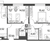 Продать Квартиры в новостройке Пушкино г., Зелёная Роща ул.   12