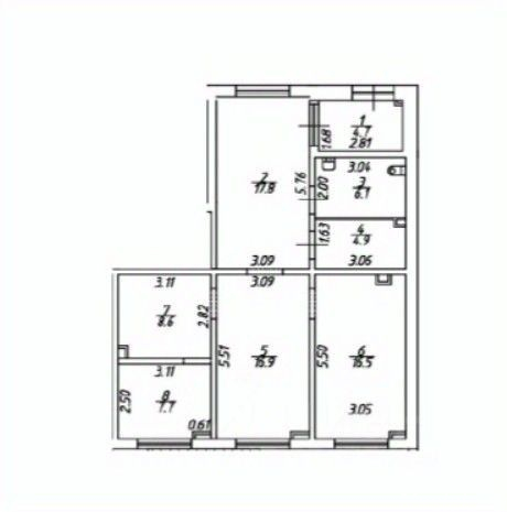 Продажа ПСН Реки Каменки наб,  д. 23 с1