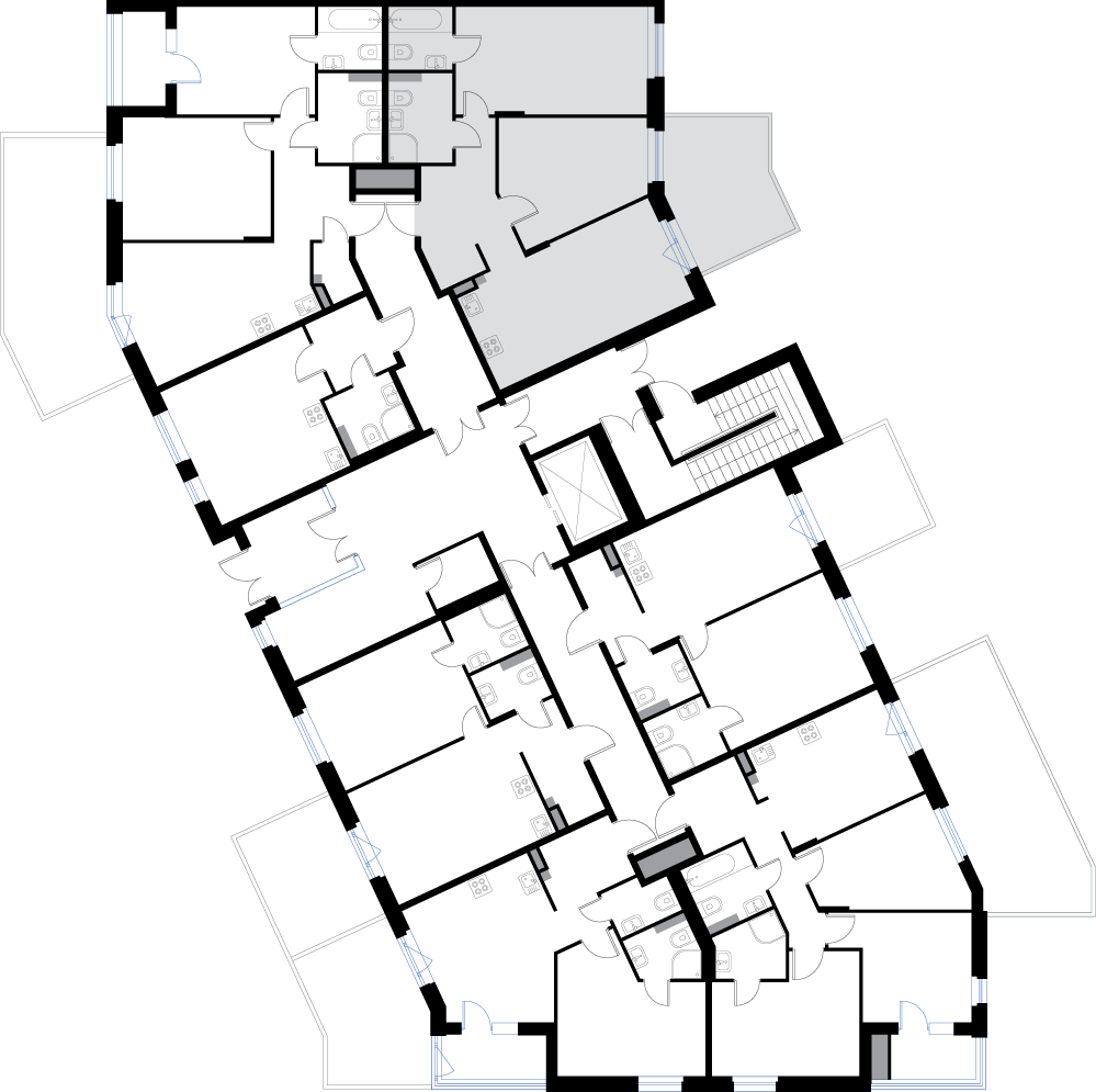 Продажа 3-комн квартиры в новостройке Ольгино, Ольгино, Ломоносовский район, Ленинградская область