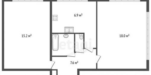 2-комн квартира ул Купчинская,  д. 23,  к. 1
