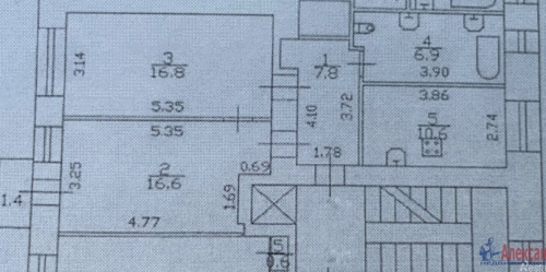 2-комн квартира Троицкая пл.,  д. 1