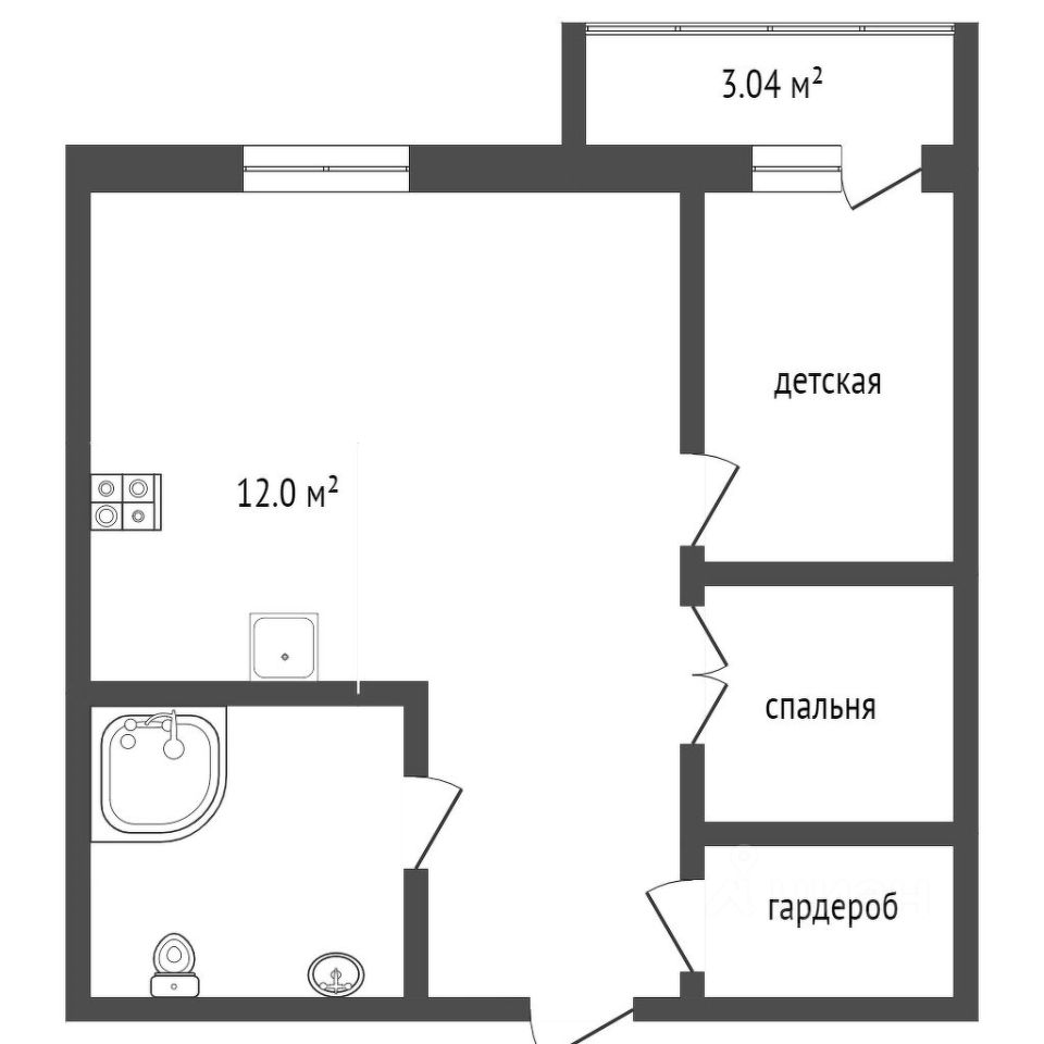 Продажа 2-комн квартиры на вторичном рынке Одинцово, улица Белорусская, 10