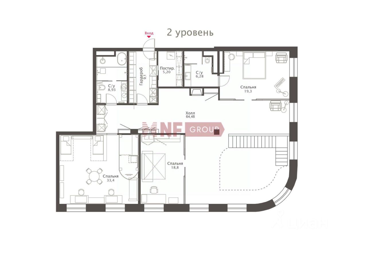 Продажа 5-комн квартиры на вторичном рынке Динамовская улица, 2