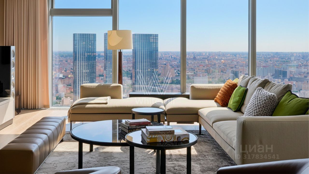 Продажа 4-комн квартиры на вторичном рынке набережная Пресненская, 8с1