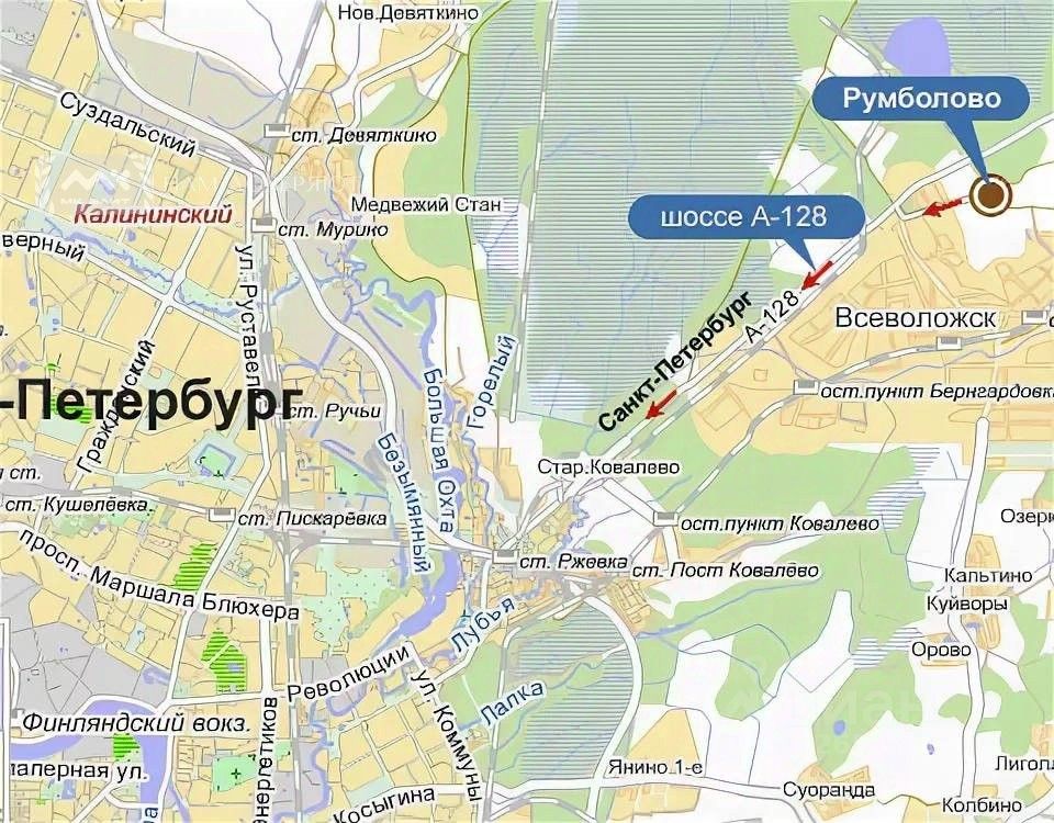 Продажа земли Всеволожск, бульвар Румболовский