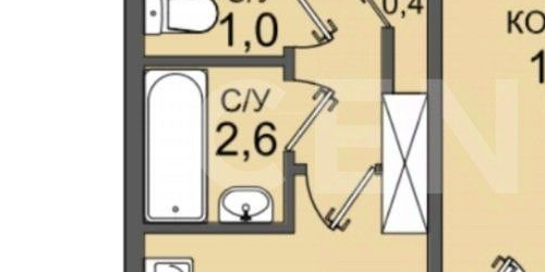 1-комн квартира проспект Кузнецова, 20