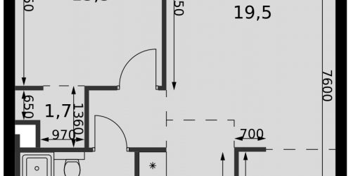 2-комн квартира 3-й Хорошёвский проезд