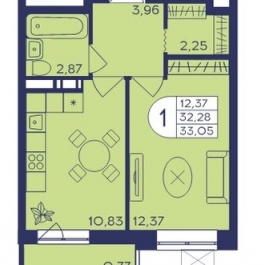 Продажа 1-комн квартиры на вторичном рынке Железнодорожный, улица Корнилаева,  д. 3