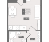 Продать Квартиры в новостройке Новое Девяткино д., Лесная ул.   А