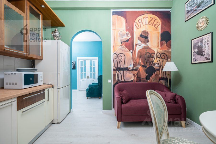 Аренда 2-комн квартиры на вторичном рынке улица Арбат, 30/3С1