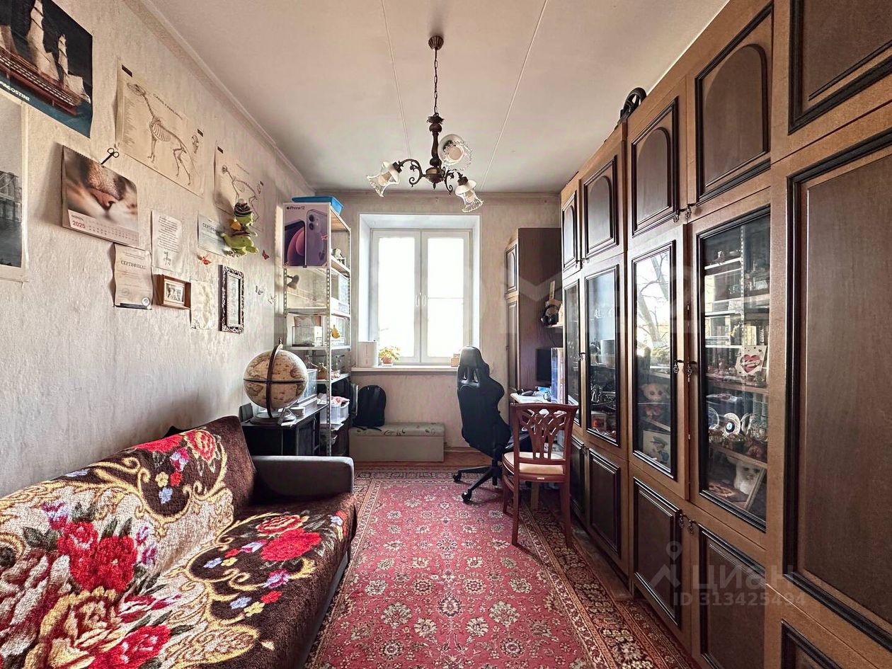 Продажа 3-комн квартиры на вторичном рынке улица Сущевский Вал, 55