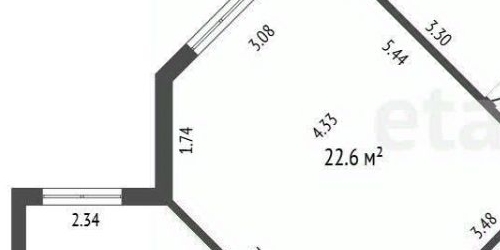 3-комн квартира улица Маршала Говорова, 12к1