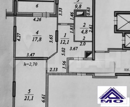 Продажа 2-комн квартиры на вторичном рынке Раменское, ул. Высоковольтная,  д. 20