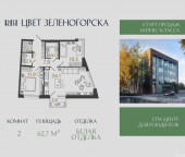 Продать Квартиры в новостройке Курортный район, Зеленогорск, Ленина пр., д. 38   