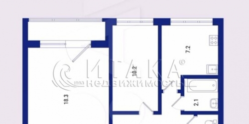 2-комн квартира Северный пр-кт,  д. 24,  к. 1