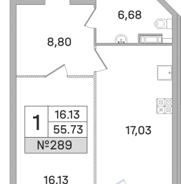 Продажа 1-комн квартиры в новостройке Королёв г., Калинина ул.,  к. 1
