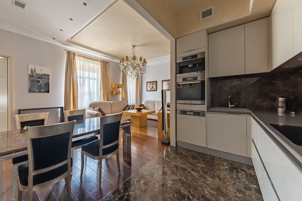 Аренда 3-комн квартиры на вторичном рынке Трехпрудный переулок, 11/13С2