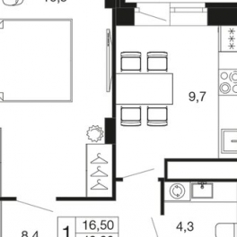 Продажа 1-комн квартиры в новостройке Апрелевка, Пролетарский тупик,  д. 2