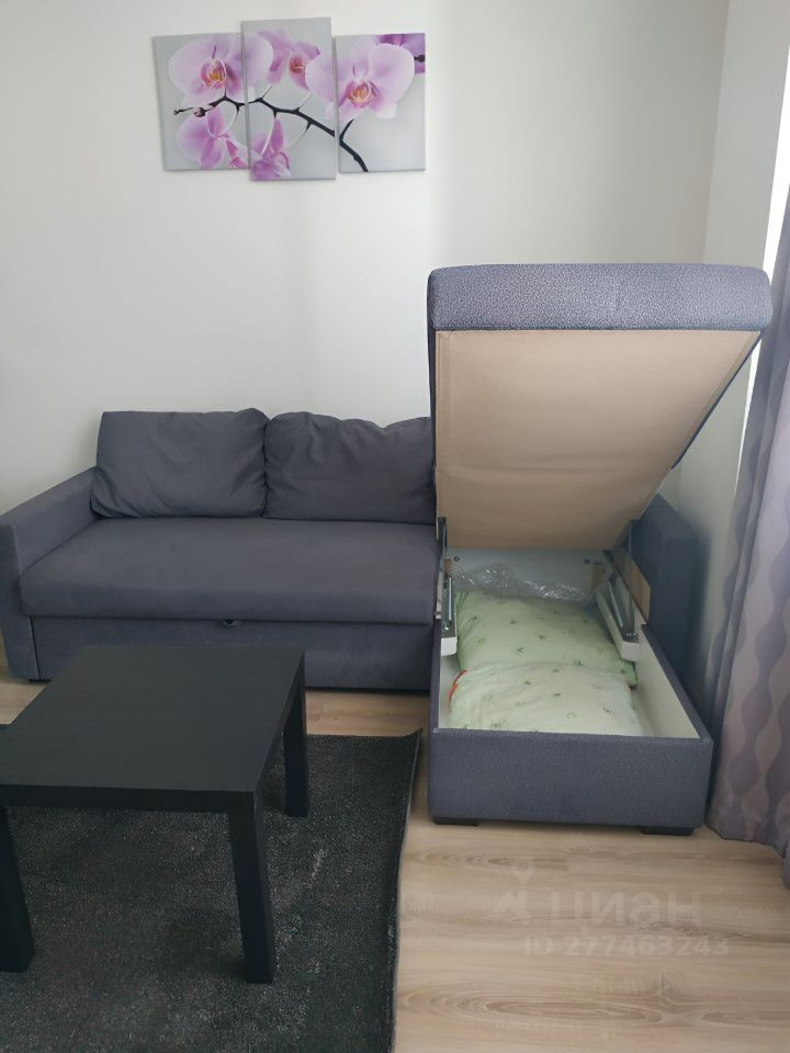 Аренда студии Мурино, проезд Скандинавский, 2