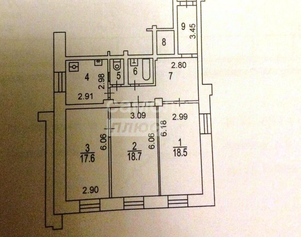 Продажа комнаты 3-я Фрунзенская улица, 13