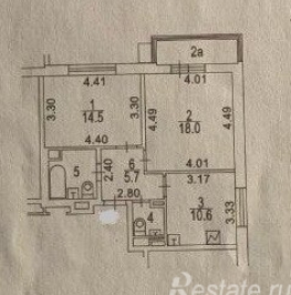 Продажа 2-комн квартиры на вторичном рынке Филевская Б. ул,  д. 6А
