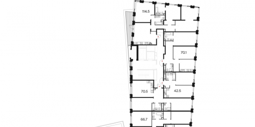 3-комн квартира , ул. Маршала Бирюзова, влд. 1