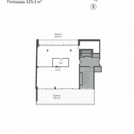 Продажа 1-комн квартиры в новостройке Эсперова улица,  д. 6