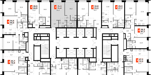 2-комн квартира 3-й Хорошёвский проезд