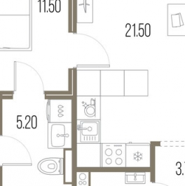 Продажа 1-комн квартиры в новостройке Ленинградское ш